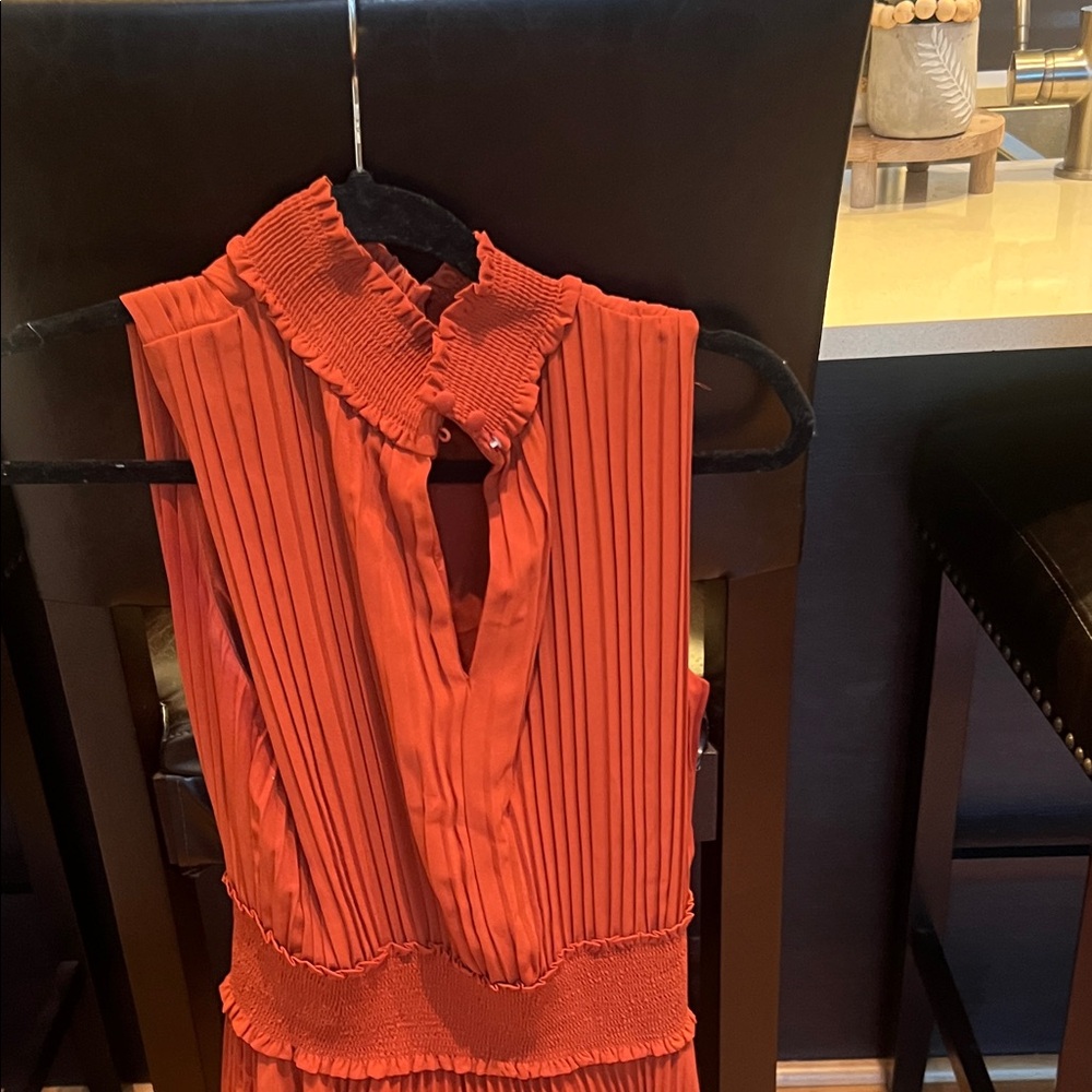 Nanette Lepore Vibrant Orange Maxi Dress - Picture 3 of 3